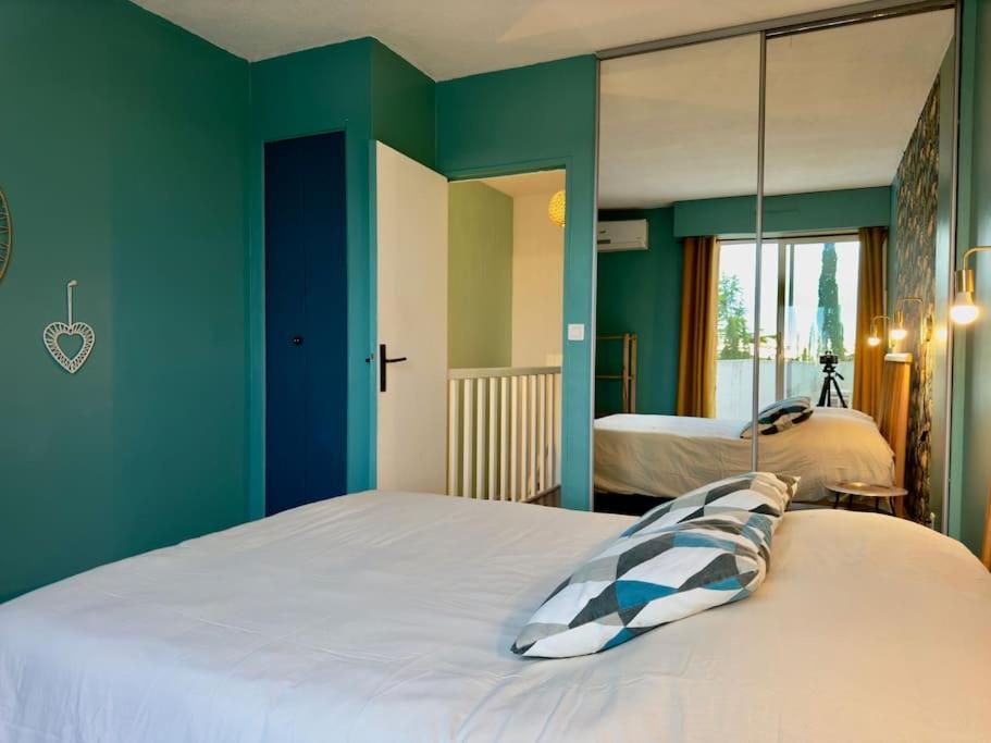 Maison Au Calme 2 Chambres Terrasse Clim Parking Gratuit Montpellier Eksteriør bilde